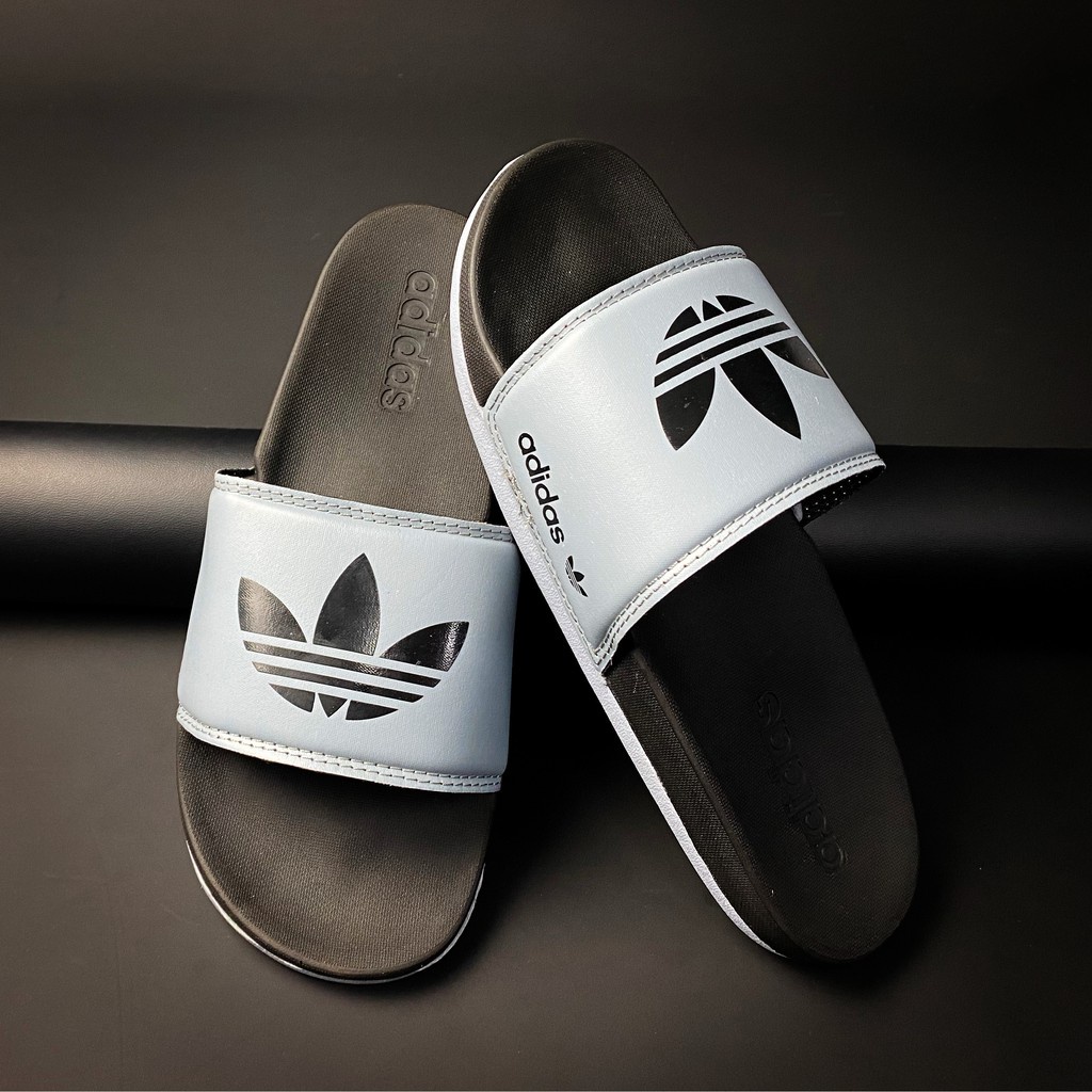 Dép adidas thể thao nam quai trắng có video