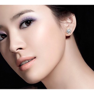 Đôi bông tai hoa đính cườm CA22