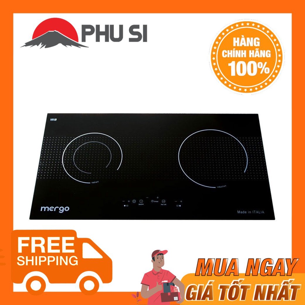 [MIỄN PHÍ GIAO HÀNG] - Bếp điện từ đôi Mergo M-6028X - Hàng chính hãng