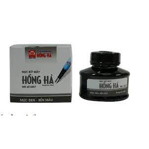 Mực bút máy Hồng hà các màu xanh tím đen (60ml)