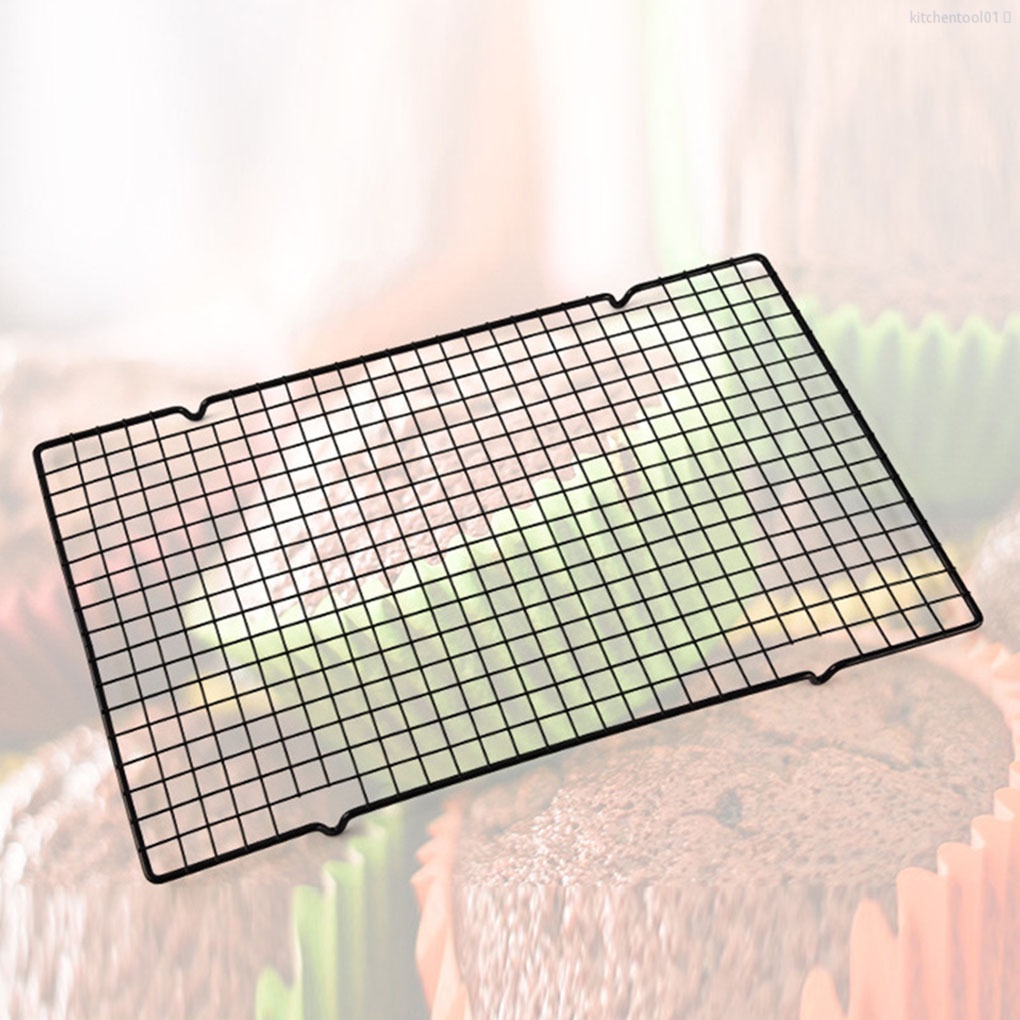 Giá Làm Nguội Bánh Mì/Bánh Muffin Nướng BBQ Chất Liệu Thép Carbon Không Dính Tiện Dụng Cho Nhà Bếp