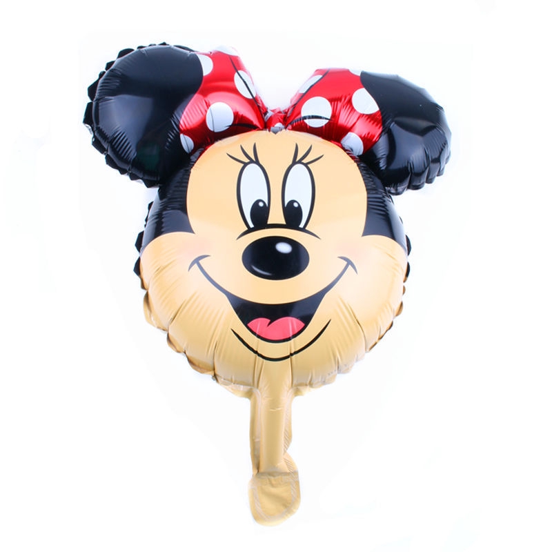 1 Bong Bóng Lá Nhôm Hình Chuột Mickey Minnie Trang Trí Tiệc Sinh Nhật