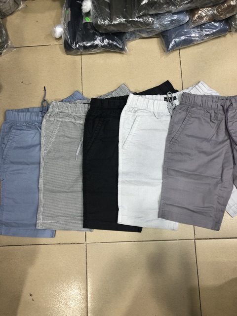 QUẦN SHORT KAKI NAM LƯNG THUN SIZE 28-34