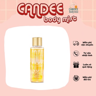 Body mist xịt thơm Victoria’s Secret 250ml 𝐂𝐨𝐜𝐨𝐧𝐮𝐭 𝐒𝐮𝐧𝐬𝐡𝐢𝐧𝐞