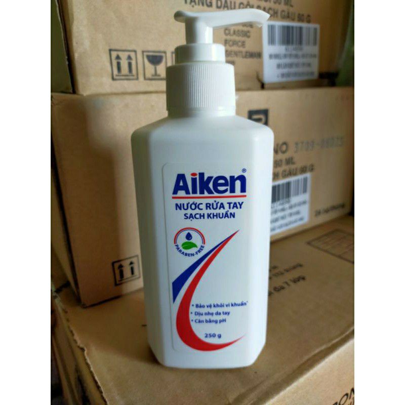 AIKEN - Nước rửa tay sạch khuẩn AIKEN 250g hoặc  500g