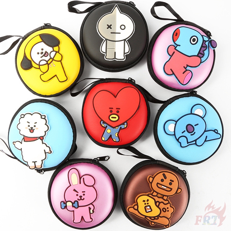 1 Hộp Đựng Tai Nghe In Hình Bts Bt21