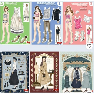 Búp bê giấy thời trang thay đồ