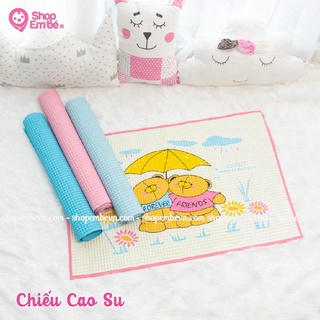 Chiếu cao su non thoáng khí cho bé
