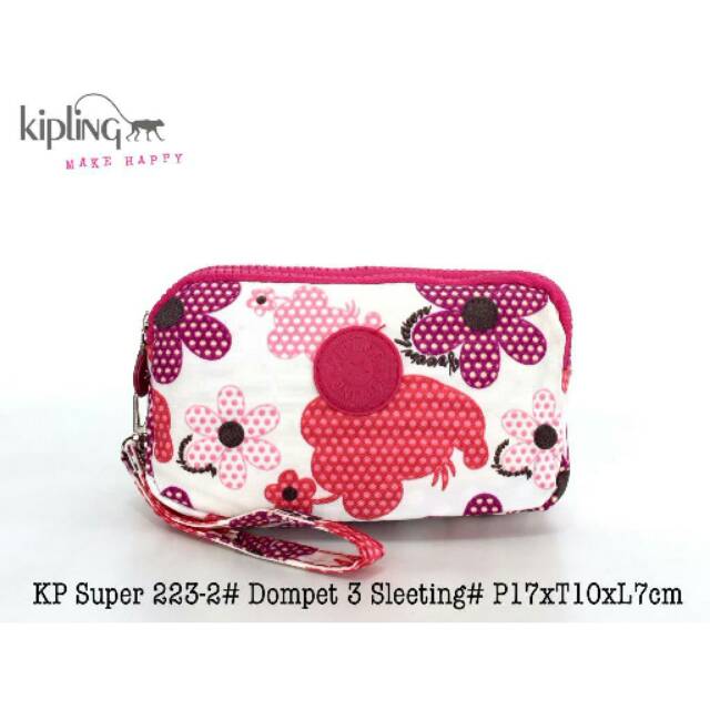 Kipling Ví Cầm Tay 3 Ngăn 223-2