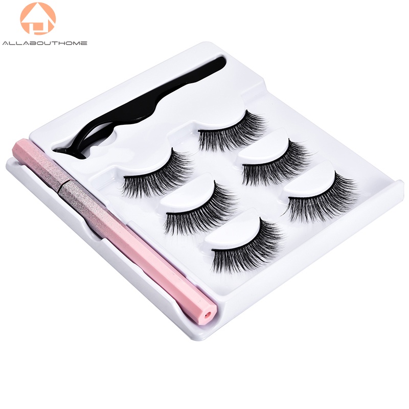 Set 3 cặp miếng dán lông mi chống nước lâu trôi tự dính có thể tái sử dụng cho nữ
 | BigBuy360 - bigbuy360.vn