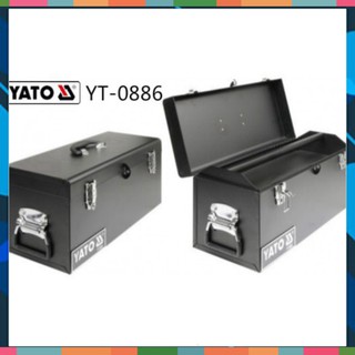 [ Dụng Cụ Số 1 ]. Đồ Nghề Yato Balan. HỘP ĐỰNG ĐỒ NGHỀ BẰNG SẮT SƠN TĨNH ĐIỆN YATO YT-0886