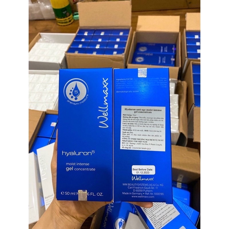 Hyaluron 5 Gel Wellmaxx - Tinh Chất Cấp Ẩm Cho Da Dầu Mụn