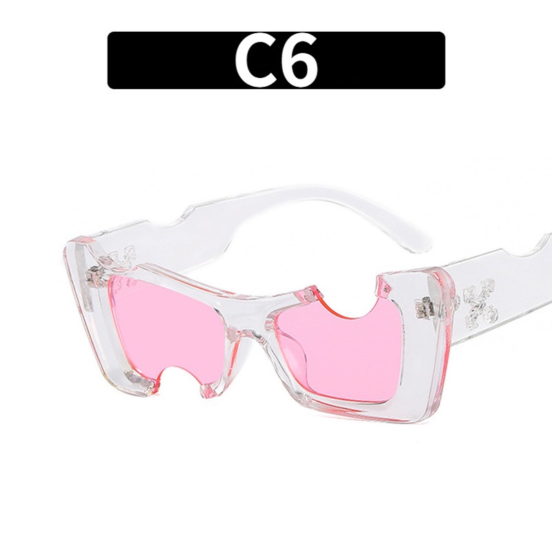 (YUZHU) Kính Râm Mắt Mèo Thiết Kế Thời Trang Mới Phong Cách Phương Tây Chống Nắng