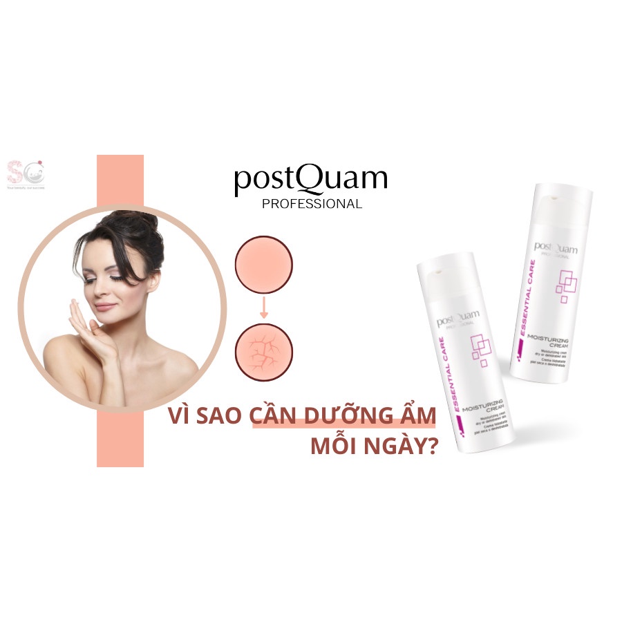 Kem Dưỡng Ẩm Dành Cho Da Khô Và Mất Nước Postquam Moisturizing Cream Dry or Dehidrated Skin 50ml