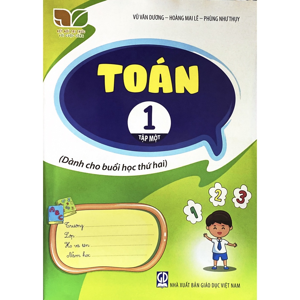 Sách - Toán 1 – Tập 1 (Dành cho buổi học thứ hai)