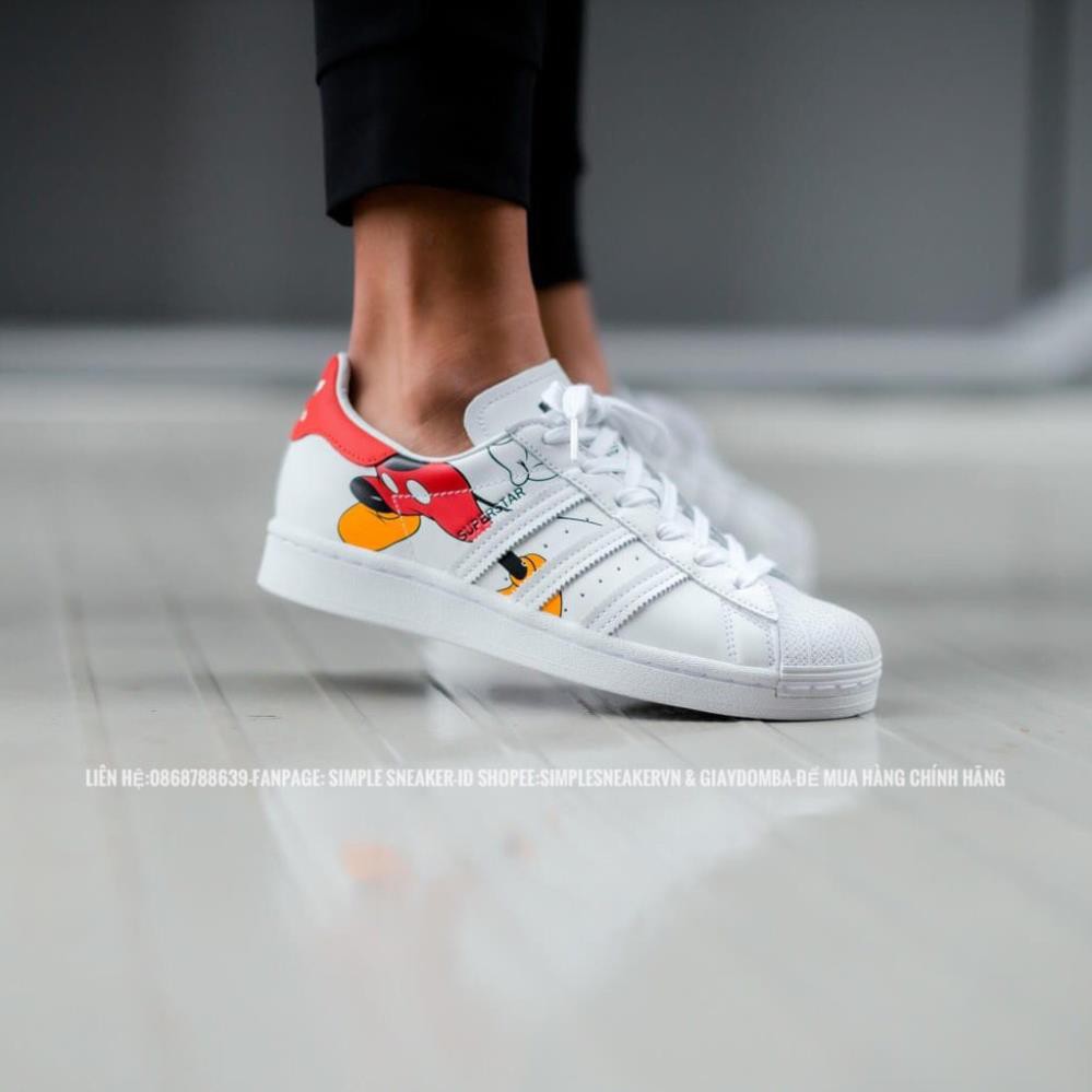 [Hạ Giá] Giày Adidas Superstar Chính Hãng 🔴FREESHIP🔴 Adidas Mickey Mouse - Giày Adidas Superstar Mickey Chuẩn Auth