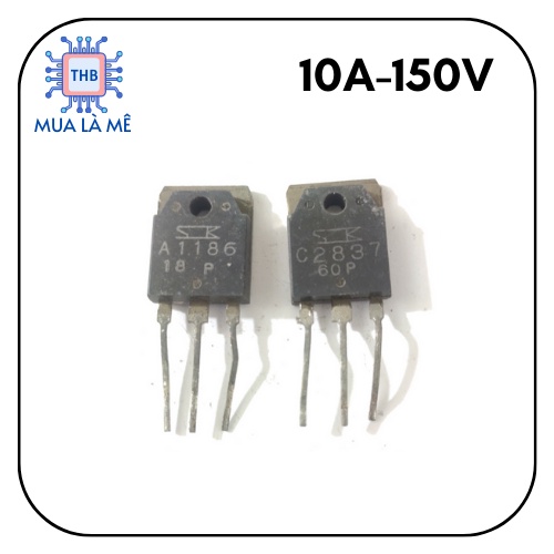 Cặp sò A1186 C2837 tháo máy chính hãng.