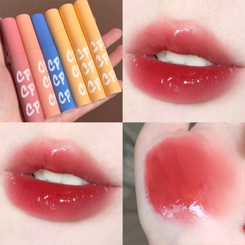 [Hàng mới về] Son môi bóng Cappuvini màu cầu vồng xinh xắn độc đáo