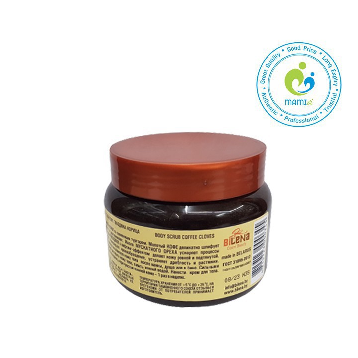 Gel (380g) tẩy da chết toàn thân chiết xuất quế hồi, cafe cho người từ 18 Krasota Gel Scrub Coffee Cinnamon Cloves, Nga | BigBuy360 - bigbuy360.vn