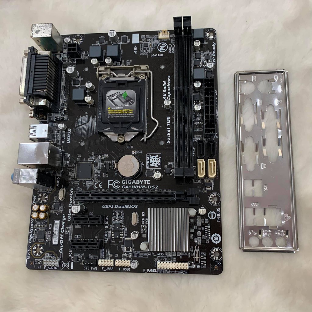 Mainboard Gigabyte H81M Socket 1150 Nguyên Zin (Cũ)