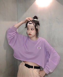 🔥CropTop Tay Dài USA