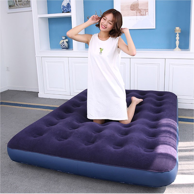 Đệm hơi Nêm bơm hơi gia đình Bestway cao cấp tặng kèm bơm điện 2 chiều nhiều size VT268
