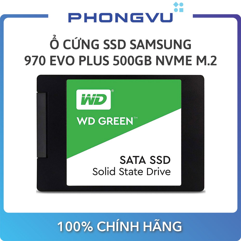Ổ cứng SSD Western Digital Green 240GB 2.5 inch SATA 3 (WDS240G2G0A) - Bảo hành 36 tháng