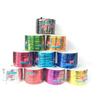 Dây buộc lan nhiêù màu cuộn bé