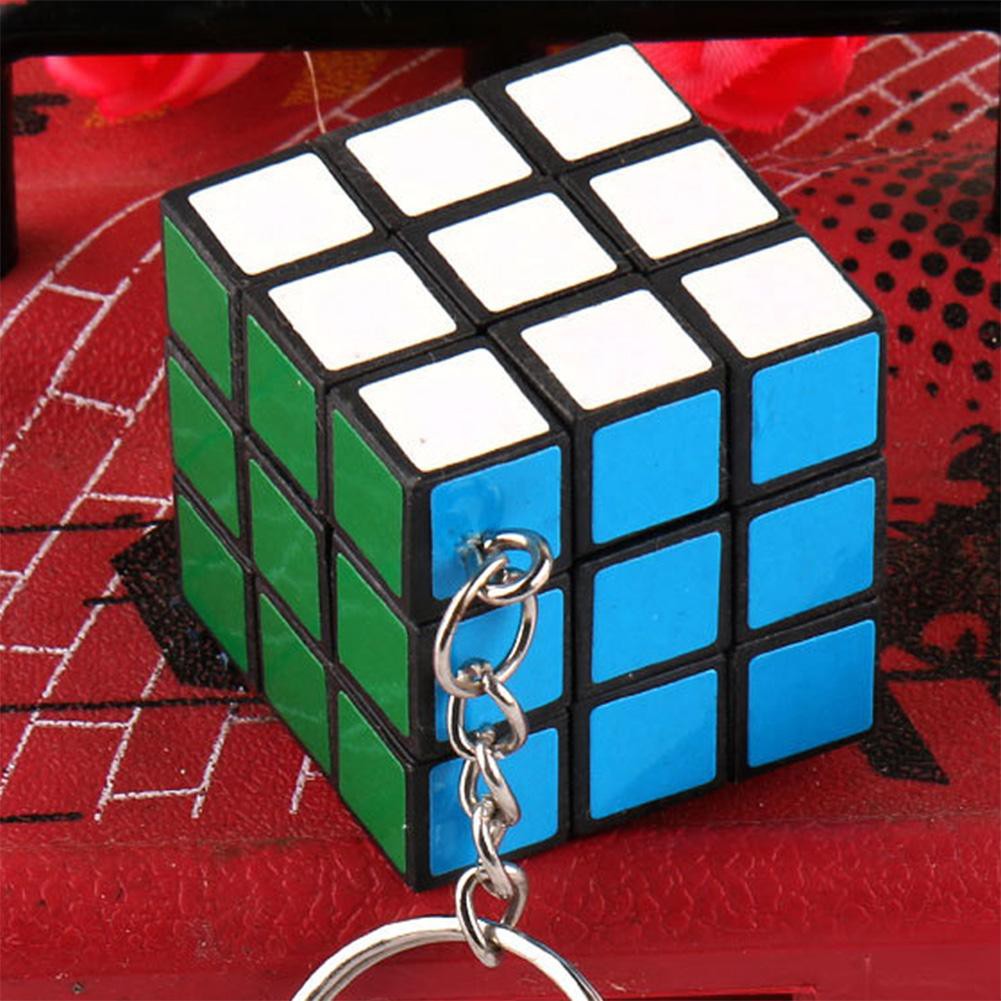 Móc chìa khóa hình khối rubik độc đáo