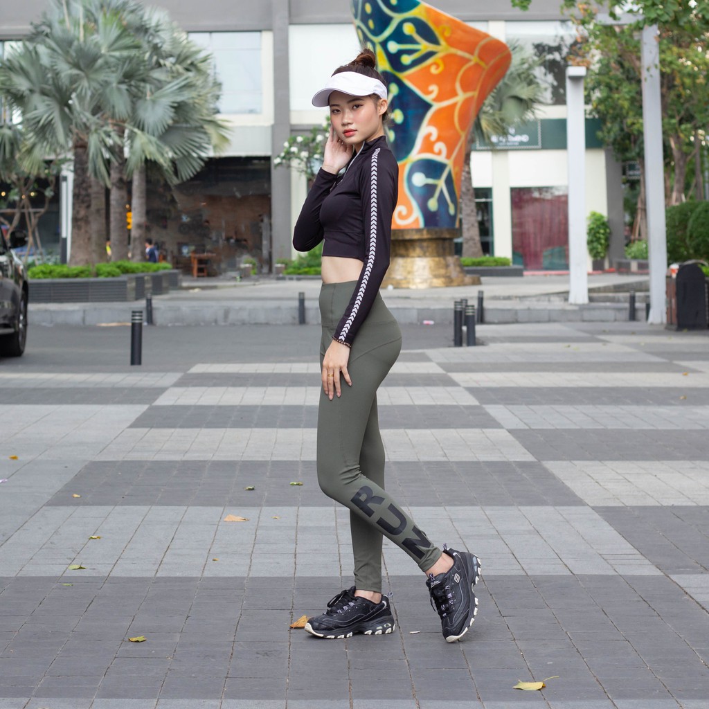 Quần Dài Legging Cạp Cao Nữ Tập Gym Yoga Nâng Mông Tôn Vòng 3 CH002