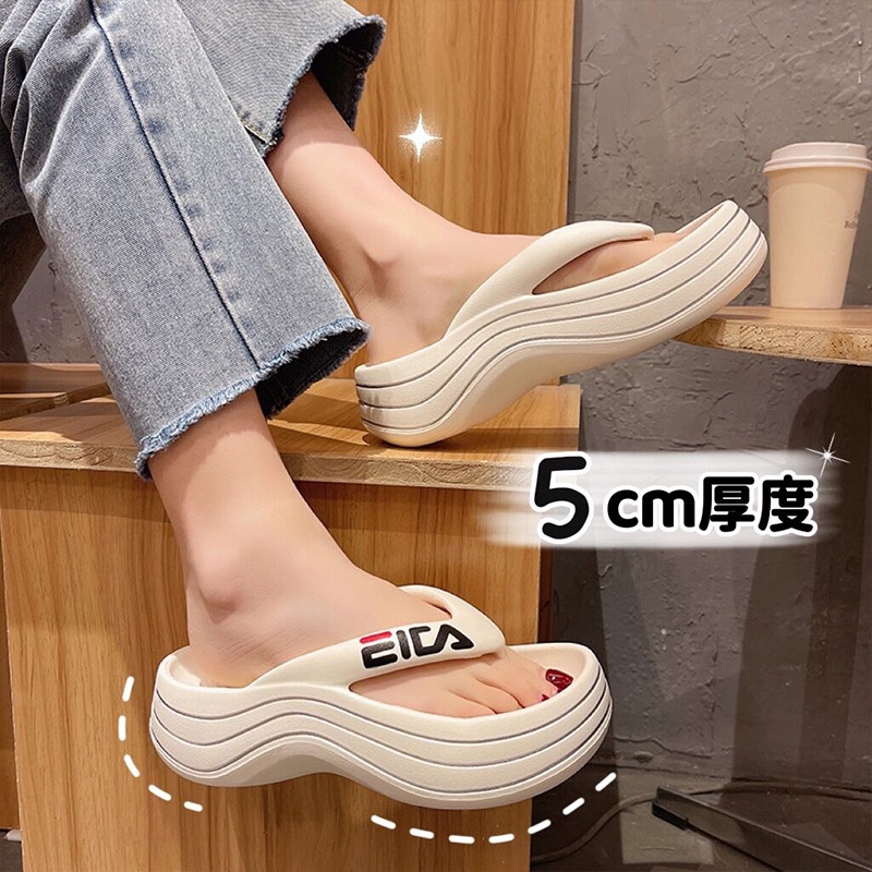 Dép Xỏ Ngón Đế Dày Tăng Chiều Cao Thời Trang Mùa Hè Phong Cách Hàn Quốc Mới Tth131 2022