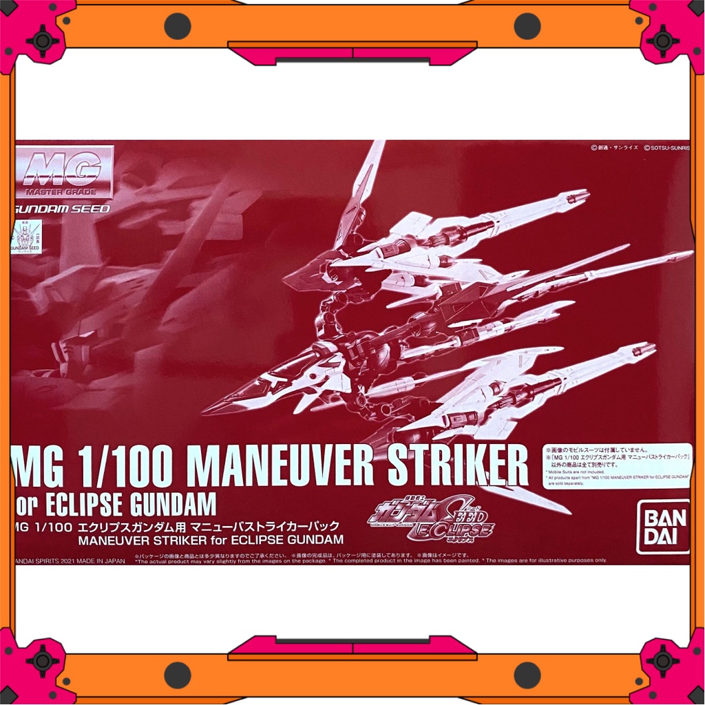 Mô Hình Gundam Bộ Phụ Kiện MG Maneuver Striker cho Eclipes Gundam (P-Bandai)