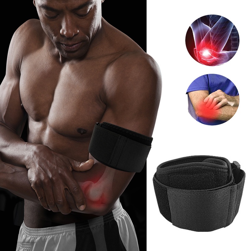 Đai Quấn Bảo Vệ Khuỷu Tay/Khuỷu Tay Có Thể Điều Chỉnh Hỗ Trợ Giảm Đau Khớp Dành Cho Chơi Golfer