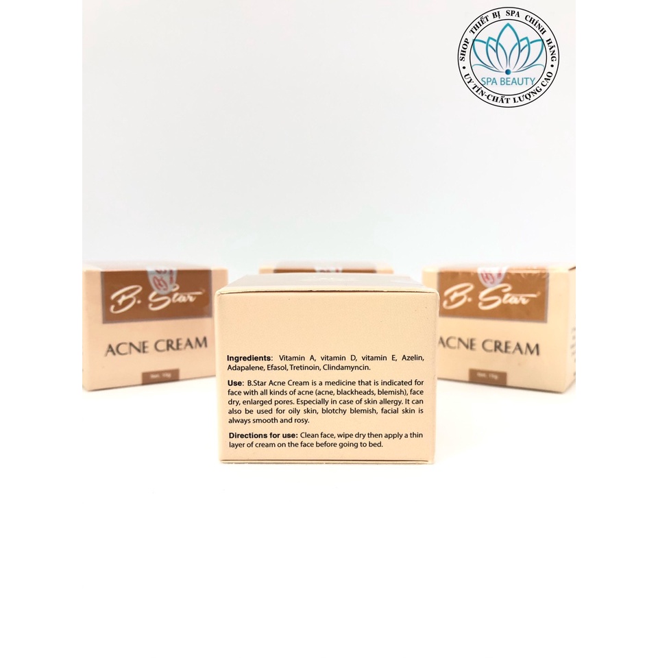 Kem Mụn B.STAR Chính Hãng Công Ty. Hết Sạch Mụn Chỉ Sau 1 Liệu Trình.