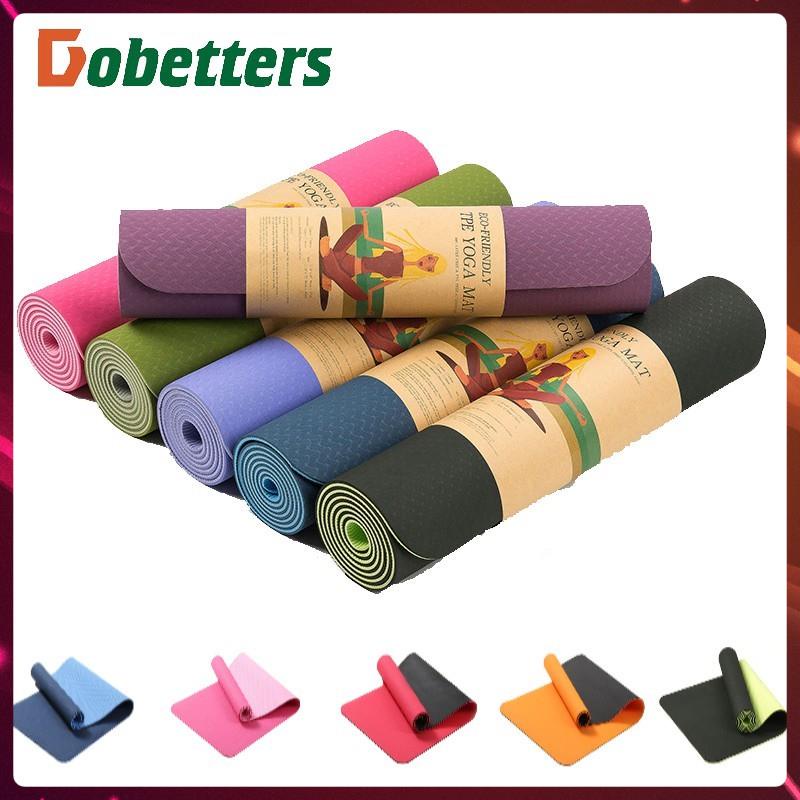 Thảm tập Yoga DOBETTERS, thảm tập gym hai lớp – chống trượt cao cấp chính hãng