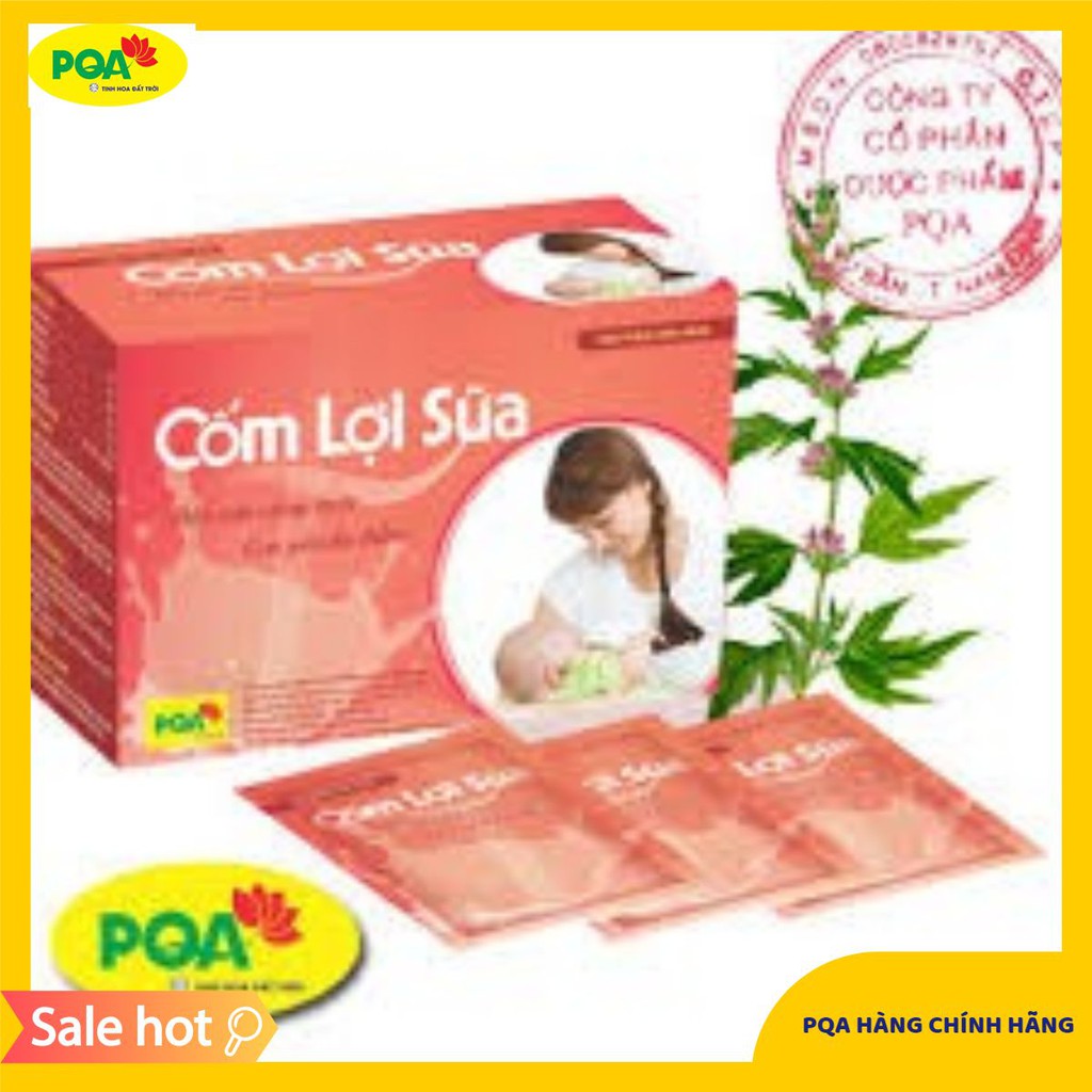 Cốm lợi sữa PQA - ít sữa, tắc sữa, sữa loảng