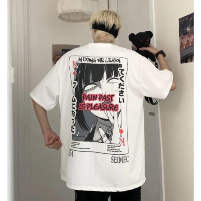 Áo thun tay lỡ Unisex, áo phông form rộng M462 KL SHOP DVSHOP