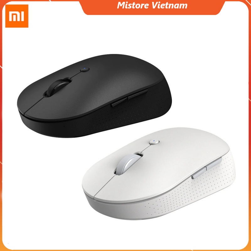 ♟Chuột máy tính không dây thông minh Xiaomi Dual Mode Wireless Silent Edition - 2 chế độ USB Bluetooth