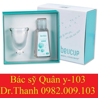 Cốc nguyệt san beucup - tặng kèm cốc tiệt trùng - ảnh sản phẩm 5