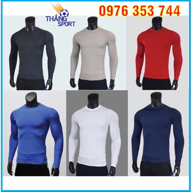 Áo Body Giữ Nhiệt Nam 🚌 𝑭𝑹𝑬𝑬𝑺𝑯𝑰𝑷🚐 Áo Dài Tay Nam Body Bóng Đá Co Dãn 4 Chiều - thắng Sport