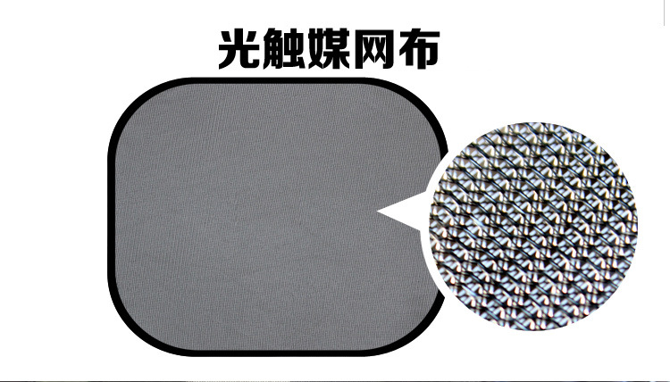 Mới Bộ 5 Miếng Che Nắng Cách Nhiệt Gắn Phía Sau Xe Hơi