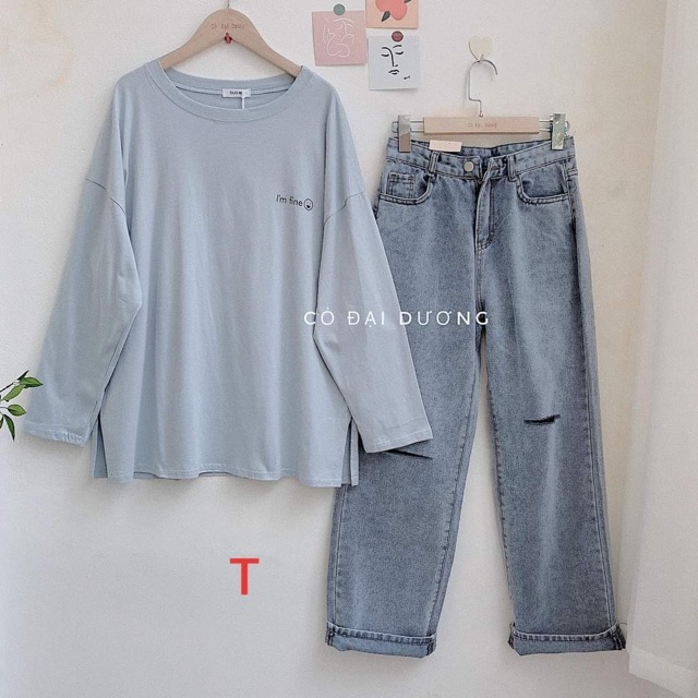 Áo mặt cười I’m fine TT12