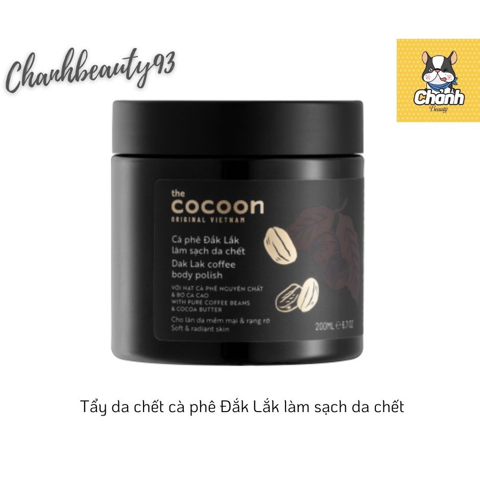 Tẩy da chết BODY cà phê Đắk Lắk Cocoon | BigBuy360 - bigbuy360.vn