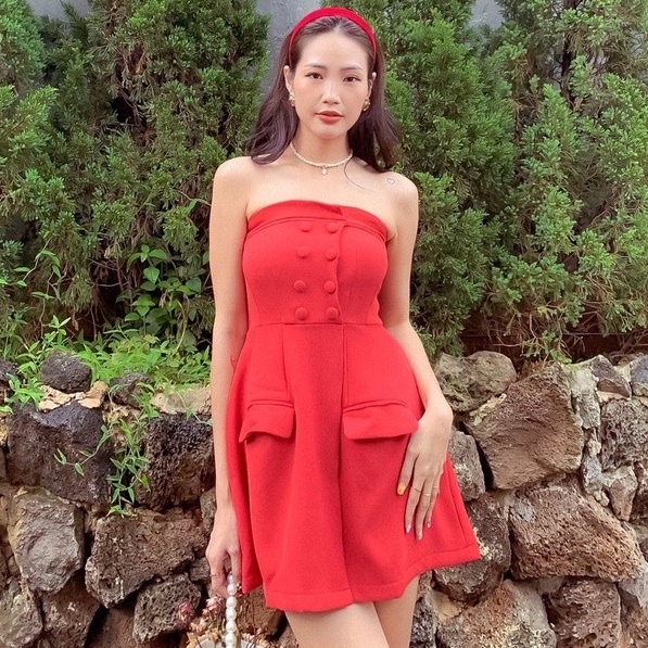 Đầm ống đỏ Nolan Dress Gem Clothing SP060369