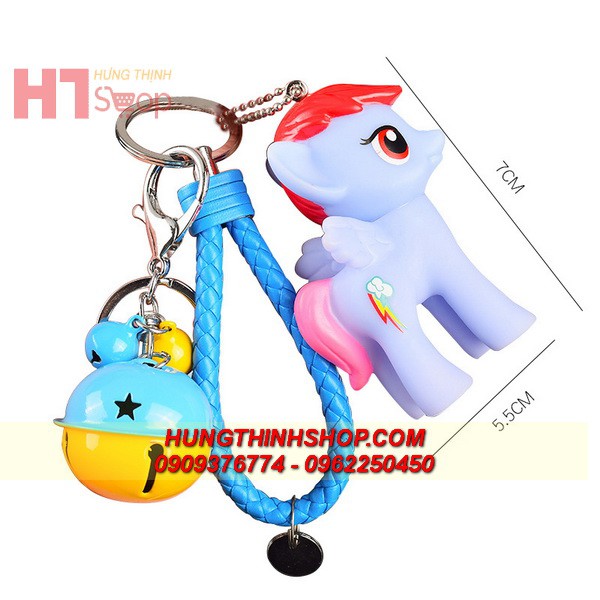 MÓC KHÓA NGỰA PONY CÓ LỤC LẠC