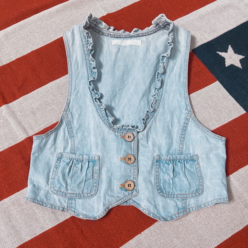 2HAND - ÁO GI-LÊ JEAN SIÊU ĐẸP