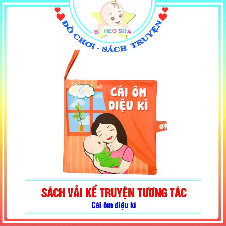 Sách vải Lalala baby - Sách vải Cái ôm diệu kì