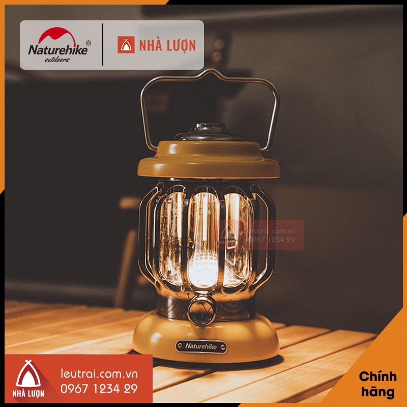 Đèn cắm trại dã ngoại Glamping NatureHike - NH21ZM008