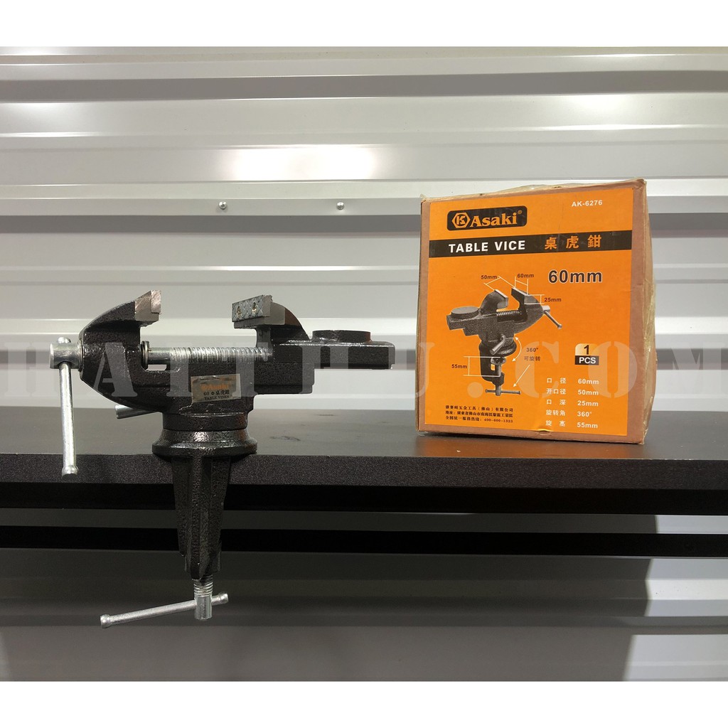 Ê tô kẹp bàn mini xoay 360° Cao Cấp