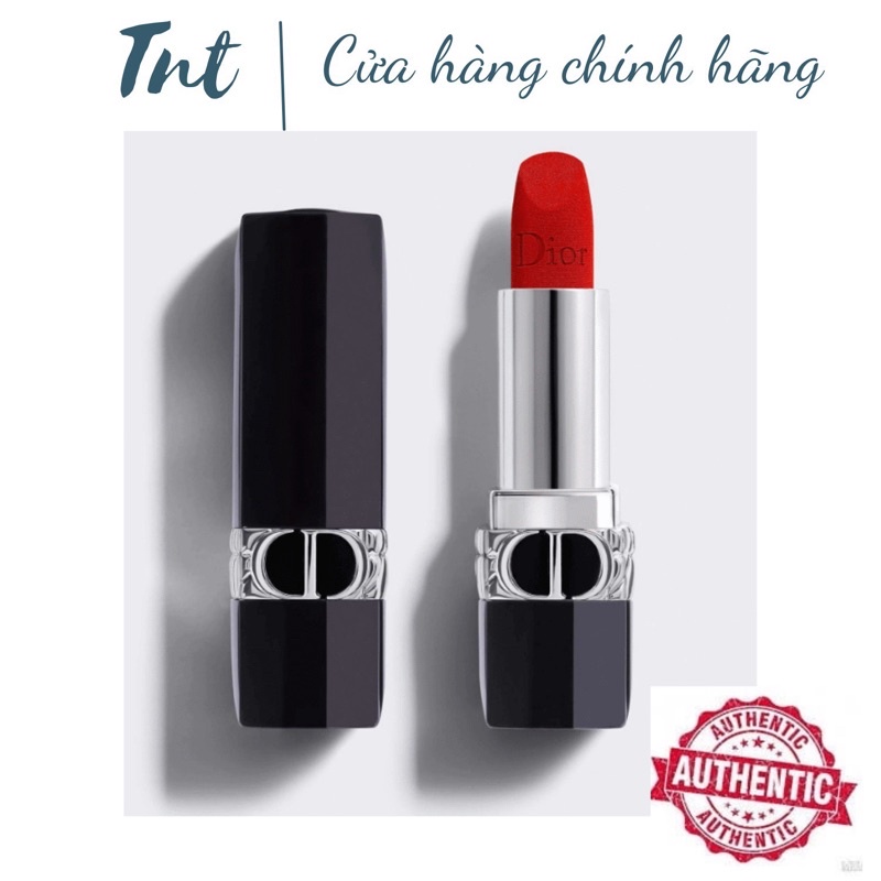 Son môi Lì Dior Rouge Cao Cấp Sang Trọng fullsize 3.5g